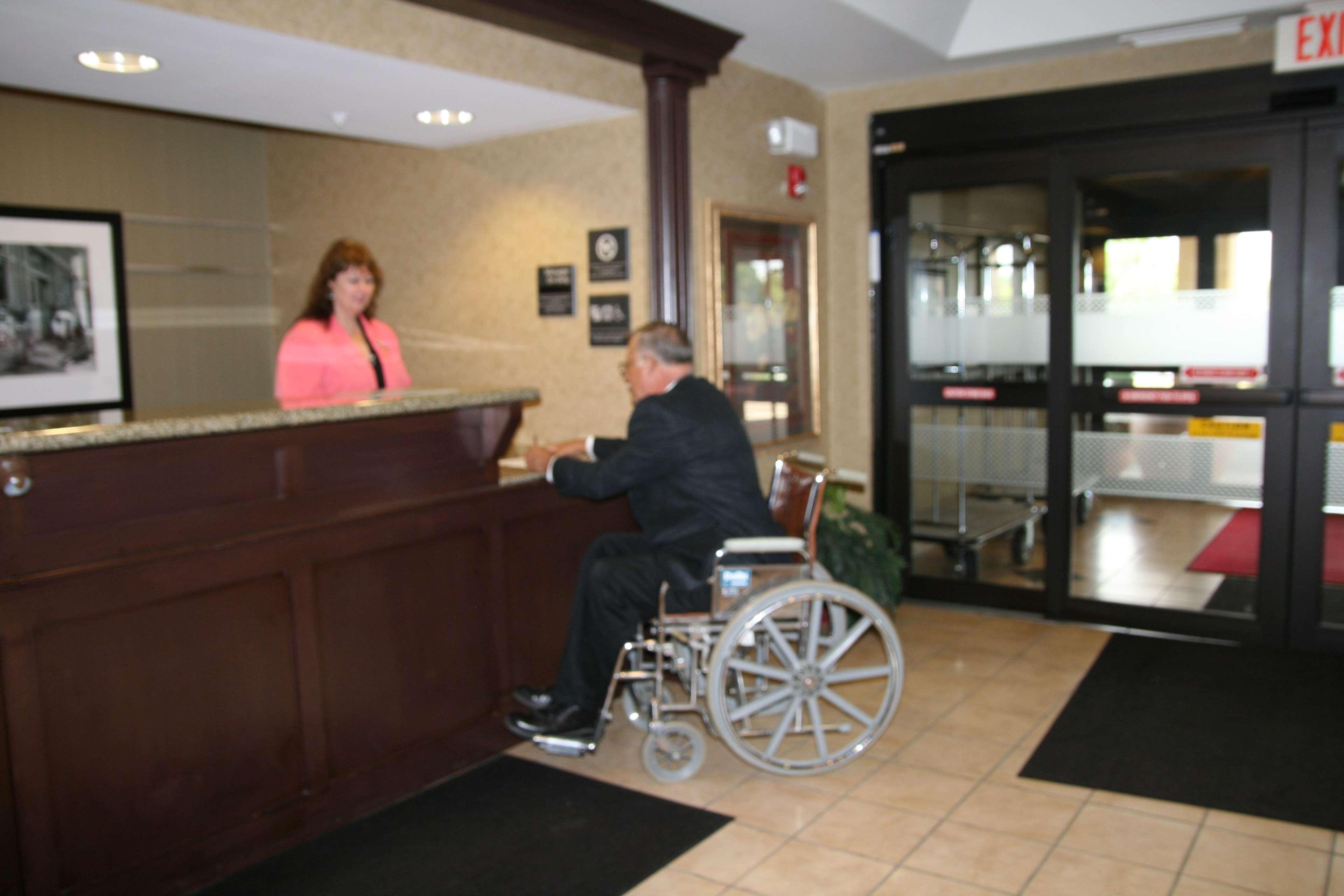 Hampton Inn Marshall Interior foto